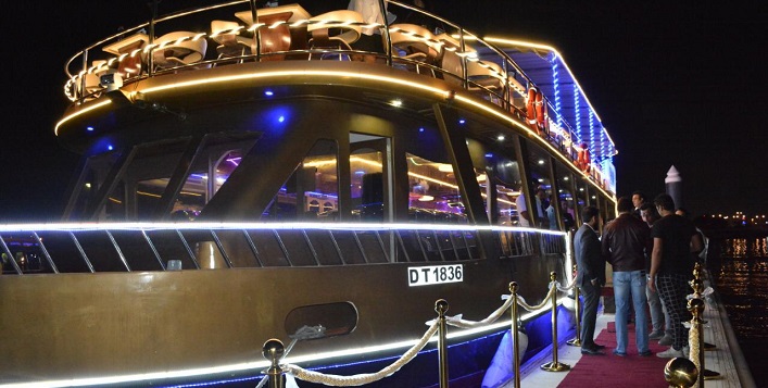 Dubai Canal Cruise with Lavish Dinner